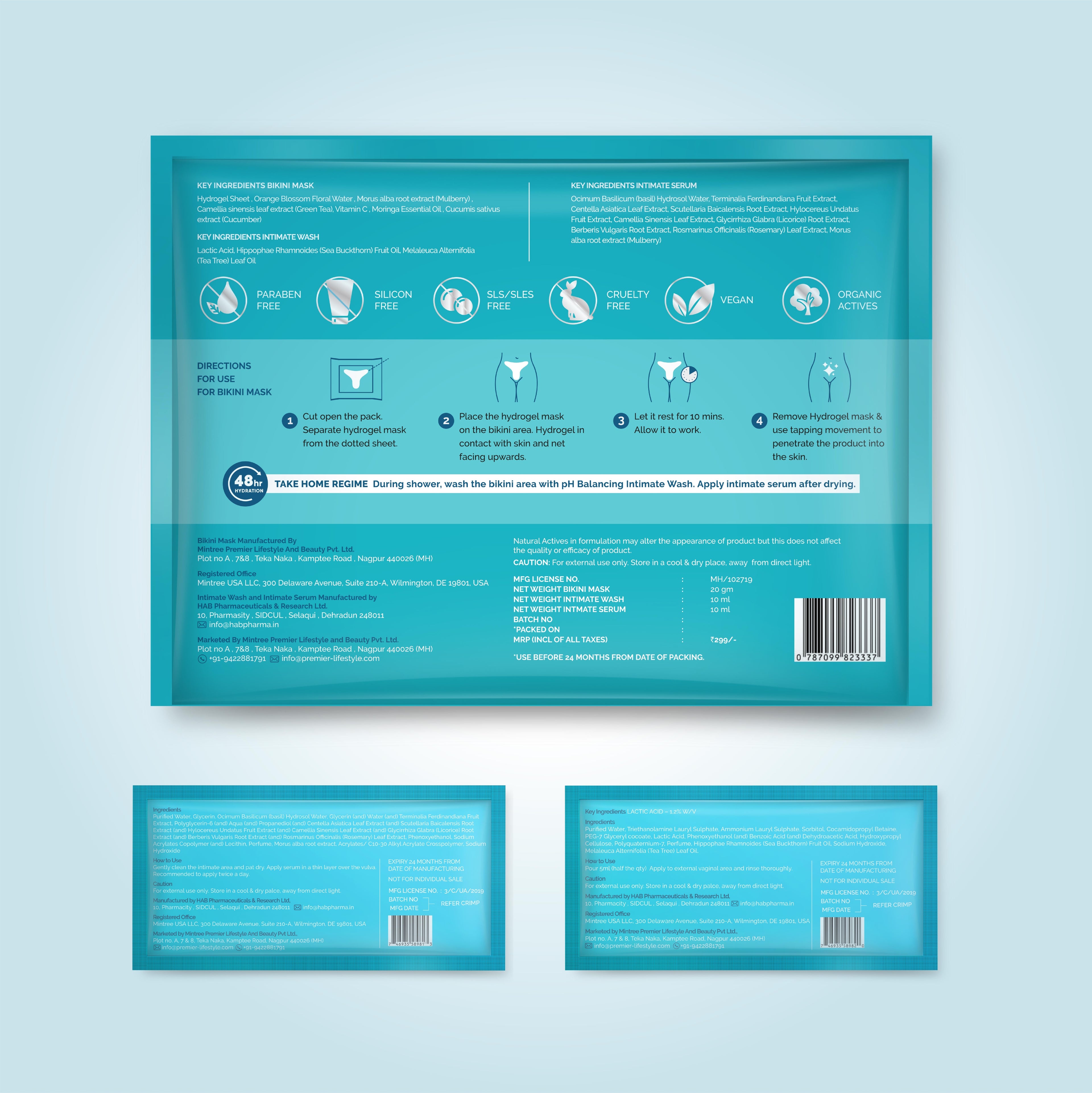 Bikini Care kit (pack of 3)